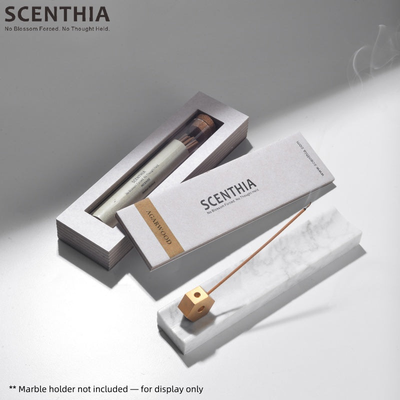 
                  
                    SCENTHIA Agarwood Incense 10.5cm – Secret Dongguan Blend Oud Sticks | Luxury Aromatherapy
                  
                