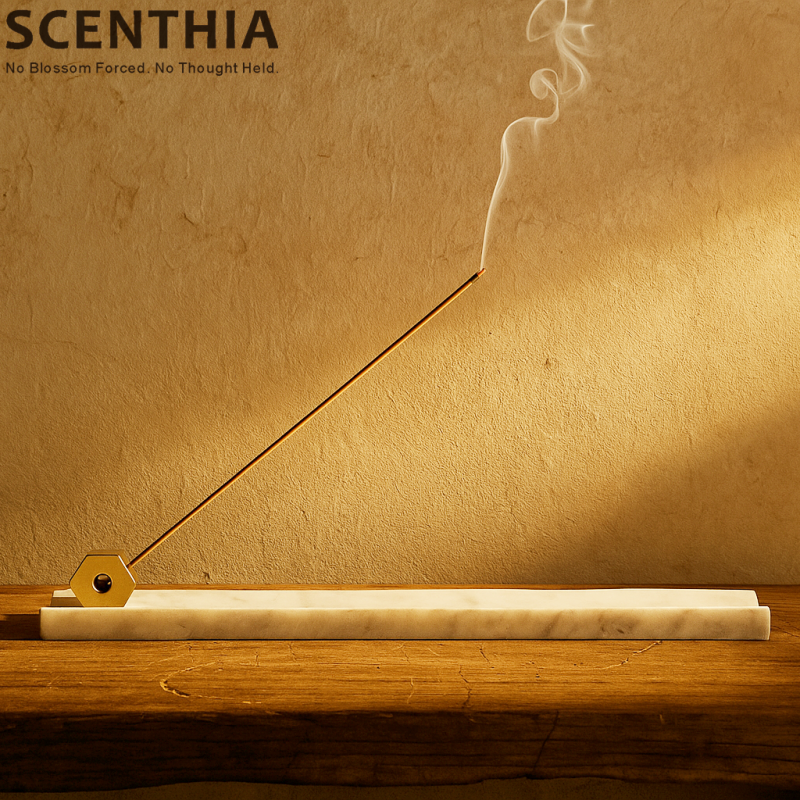 
                  
                    SCENTHIA Lotus Aura Incense – Meditation & Relaxation Gift Box with Stone Burner
                  
                