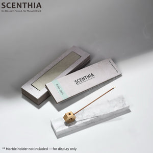 
                  
                    SCENTHIA Lotus Aura Incense Sticks 10.5cm – Floral Lotus Fragrance for Yoga & Relaxation
                  
                