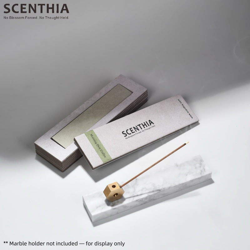 
                  
                    SCENTHIA Morning Dew Coffee & Green Tea Incense 10.5cm – Refreshing Aromatherapy Sticks
                  
                