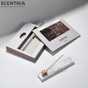 
                  
                    SCENTHIA Tibetan Fortune Incense – Premium Gift Box with Stone Incense Holder
                  
                