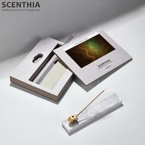 
                  
                    SCENTHIA Morning Dew Coffee Incense – Refreshing Aromatherapy Gift Box with Stone Burner
                  
                