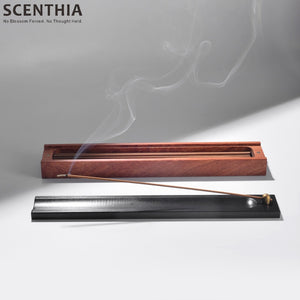
                  
                    SCENTHIA Rosewood Dual-Use Portable Incense Holder & Storage Box – Travel Friendly
                  
                