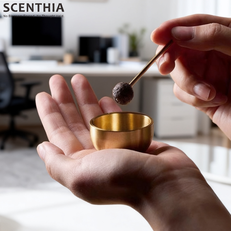 
                  
                    SCENTHIA Mini Singing Bowl — Portable Copper Meditation Bowl
                  
                